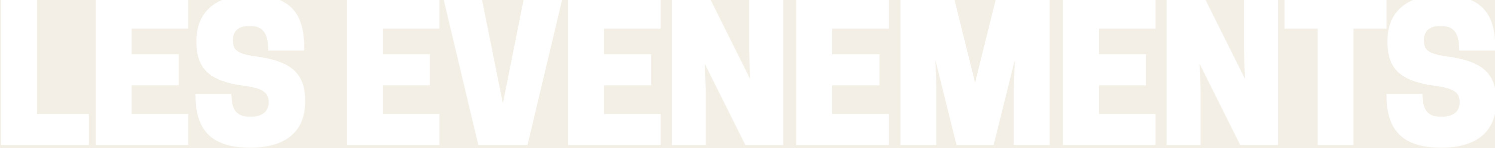 Titre Les événements