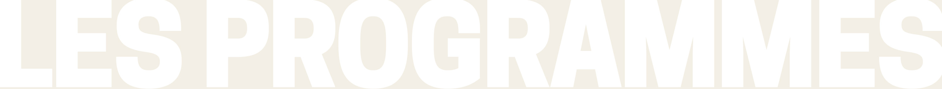 Titre Les programmes